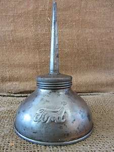   Ford Oil Can > Antique Oiler Auto Tractor Fordson Farm Gas 6724  
