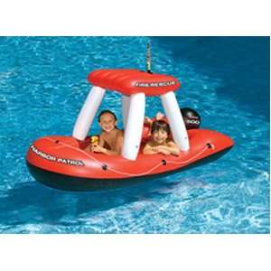  Fireboat Squirter Swimming Pool Float: Sports & Outdoors
