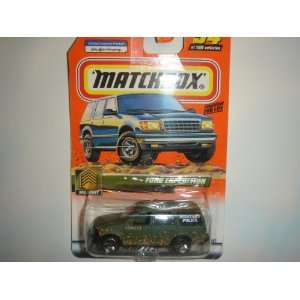  2000 Matchbox Military Ford Expedition Green #54/100: Toys 
