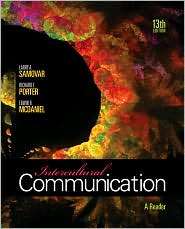 Intercultural Communication A Reader, (0495898317), Larry A. Samovar 