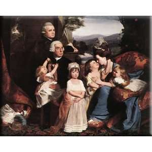  The Copley Family 16x13 Streched Canvas Art by Copley 