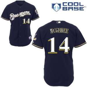 Casey Mcgehee Milwaukee Brewers Authentic Alternate Cool Base Jersey 