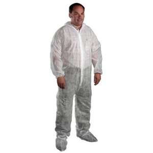 West Chester   Sbp Protective Coveralls Sbp White Coverall Zipper 