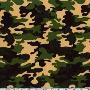  45 Wide Patriots Military Camouflage Jungle Fabric By 