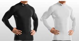 UNDER ARMOUR COLD GEAR BASE LAYER WHITE/BLACK  