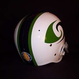 1974 WFL Portland Storm Suspension Football Helmet  