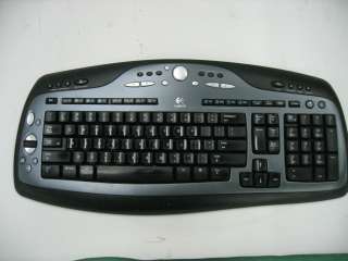 Logitech Y RR54 Cordless Keyboard Wireless Black  