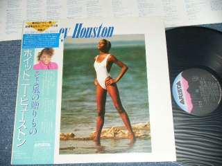WHITNEY HOUSTON Japan 1985 NM LP+2nd Obi WHITNEY HOUSTON  