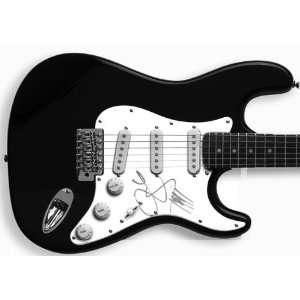  Jamie Cullum Autographed Silver Signed Guitar PSA/DNA 