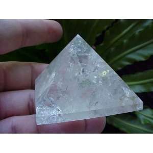   : Zs0811 Gemqz Clear Quartz Pyramid From Brazil !!!!: Everything Else