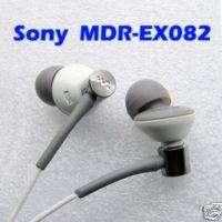 New SONY MDR EX082 Noise Isolation White Earphone us  