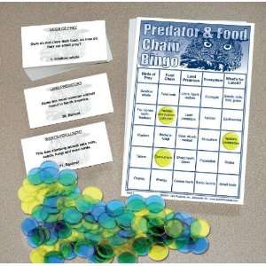    School Specialty Predator and Food Chain Bingo: Office Products