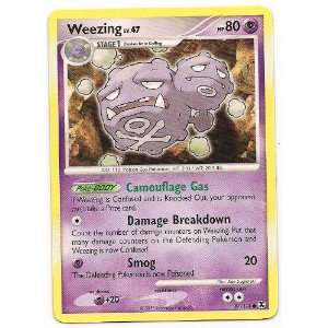  Weezing Common 87/111 Rising Rivals Pokemon Toys & Games