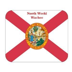   Flag   North Weeki Wachee, Florida (FL) Mouse Pad 