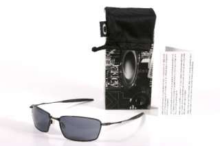 New in Box   Oakley MPH Square Whisker Pewter w/ Grey 30 990 