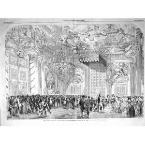  1858 ROYAL WEDDING BERLIN RECEPTION HALL KNIGHTS