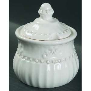  American Atelier Baroque Sugar Bowl & Lid, Fine China 