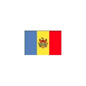  4 ft. x 6 ft. Moldova Flag w/ Line, Snap & Ring Patio 