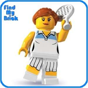 Lego Minifigure 8803 Series 3   Tennis Player NEW ★★  