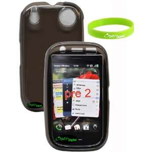  CrazyOnDigital Package Palm Pre 2 Crystal Black Case with 