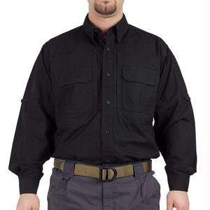  Tactical L/S Nylon Shirt Black L