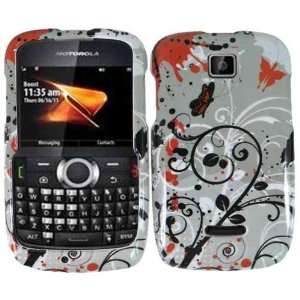 Red Fly Hard Case Cover for Motorola Theory WX430: Cell 
