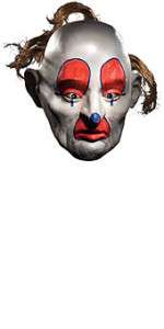 Adult Dopey Clown Mask Dark Knight Batman Joker Costume  