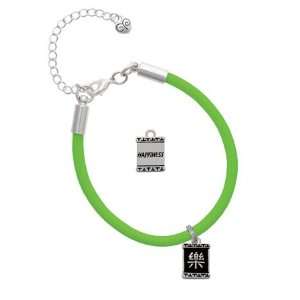 Chinese Character Symbols   Happiness Charm on a Hot Green 