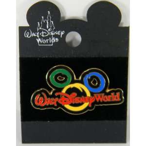 WDW Walt Disney World Mickey Head Icon Disney Pin Colorful