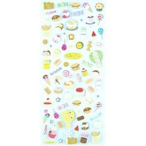  Cute Japanese Bakery Stickers (Paper): Toys & Games