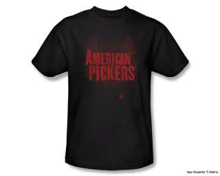 AMERICAN PICKERS AMERICAN SCROLL FIGHT ADULT TEE SHIRT  