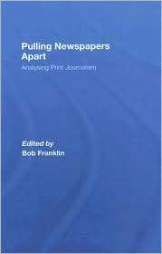   Journalism, (0415425557), Bob Franklin, Textbooks   