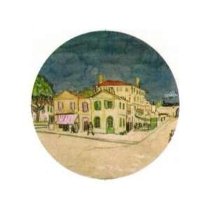    Van Goghs Yellow House Watercolour Big Pin: Everything Else