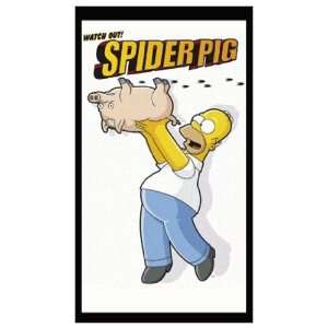    THE SIMPSONS   Watch Out Here Comes SPIDER PIG 
