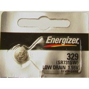  ENERGIZER BUTTON CELL BATTERY 329 OXIDE: Everything Else