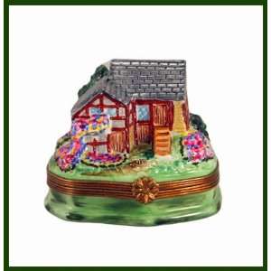 Beautiful House Authentic French Limoges Box:  Home 