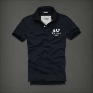 Abercrombie & Fitch by hollister mens Lake Harris Polos Shirt Tee T 