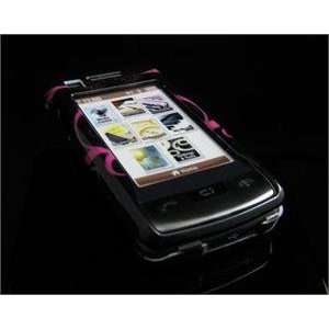  PINK HEART Hard Plastic Design Cover Case for LG enV Touch 