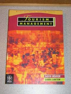 TOURISM MANAGEMENT by Weaver & Lawton 2 Ed 2002 NEW  
