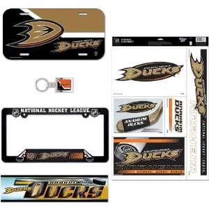  Wincraft Anaheim Ducks Auto Accessory Pack 5 Pc Sports 