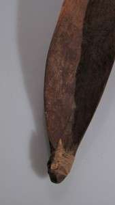 ABORIGINAL WOOMERA (SPEAR THROWER) FROM CENTRAL AUSTRALIA. WELL CARVED 
