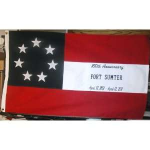   Civil War Flag, Fort Sumter, 150th Anniversary: Everything Else