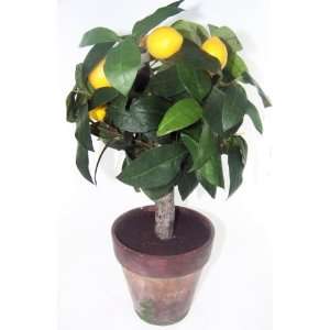  Lemon Tree Plant Artificial: Home & Kitchen