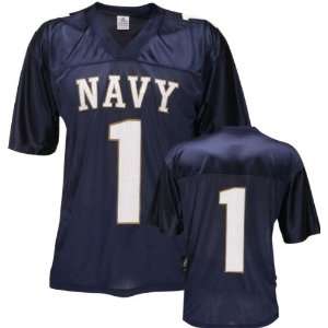  Navy Midshipmen  No. 1  Replica Football Jersey Sports 
