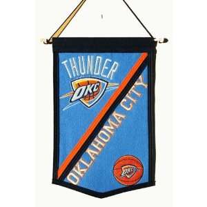 Oklahoma City Thunder NBA Traditions Banner (12x18 