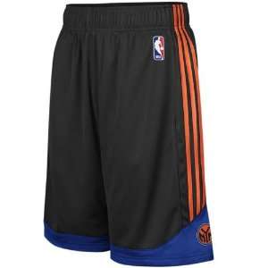   York Knicks Black Pre Game Mesh Basketball Shorts: Sports & Outdoors