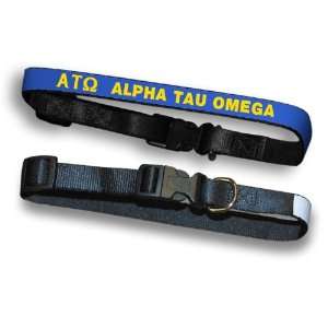  Alpha Tau Omega Dog Collar: Pet Supplies
