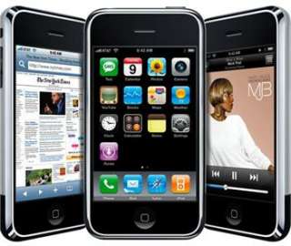 Apple iPhone 3G   8GB   Black (Unlocked) Smartphone ST37 717122200026 