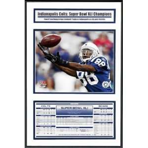 Indianapolis Colts Super Bowl XLI Champions Frame:  Sports 