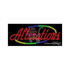  Alterations LED Sign 11 inch tall x 27 inch wide x 3.5 